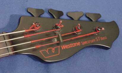 Spectrum ST bass headstock