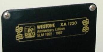 XA1230 id plate