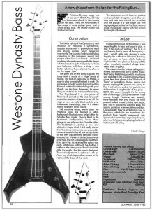 Dynasty bass