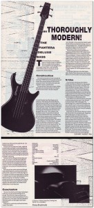 Pantera X790 bass